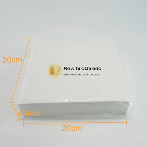 Vista 2 de New Brothread - Estabilizador de bordado desprendible para máquina de coser, peso mediano, 1.8 onzas, para bordado a máquina y costura a mano