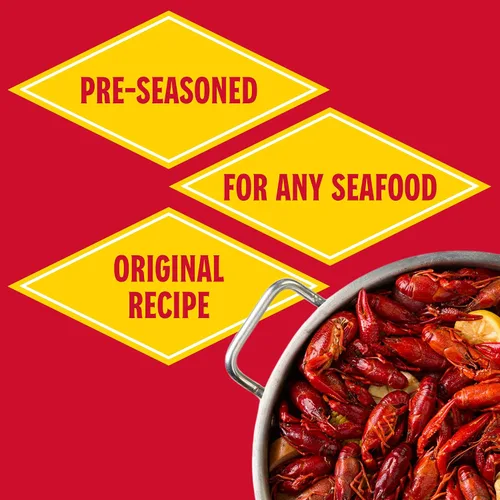 Vista 5 de Louisiana Fish Fry Products Condimento para hervir cangrejos, camarones y cangrejos, condimento completo en polvo de mariscos picante y delicioso