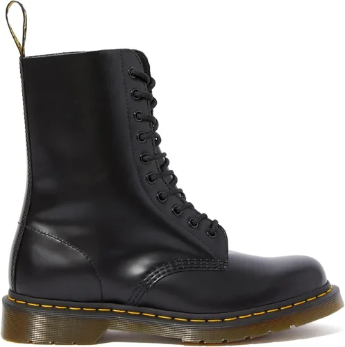 Vista 5 de Dr. Martens, Botas industriales ligeras para mujer Maple Zip con puntera de acero