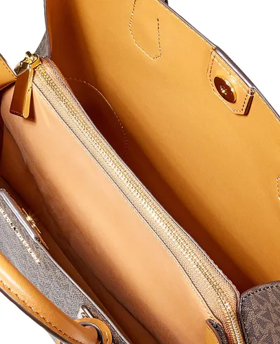 Vista 5 de Michael Kors Mercer Galería Tote Marrón