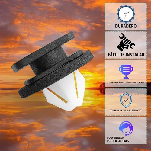 Vista 3 de Kit de retención de clips de retención de moldura de parabrisas de moldura de pilar A, 20 piezas compatible con Ford Explorer 2011-2019