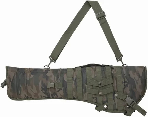 Vista 9 de Funda táctica para rifle Waxaya, bolsa de hombro para escopeta con parte superior abierta