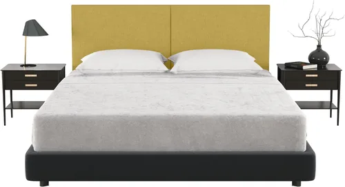 Vista 62 de Jaxx Panelist - Cabecero acolchado moderno, juego de 4 paneles para montar en la pared (cada uno de 11.25 x 30 pulgadas), tamaño Queen