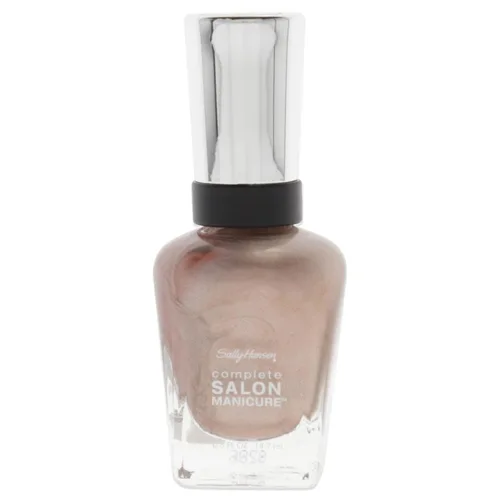 Vista 6 de Sally Hansen Esmalte de uñas de manicura de salón completo Color de uñas multibeneficio Fórmula fortalecedora de queratina 012 blancos perlados