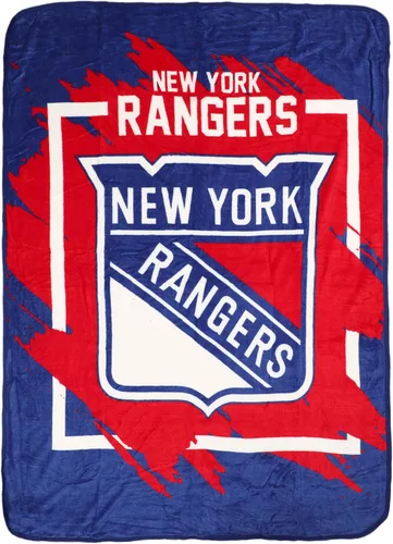 Vista 24 de Northwest NHL Unisex-Adult Micro Raschel Throw Blanket