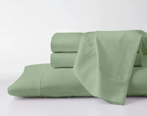 Vista 17 de Juego de sábanas de algodón egipcio puro de 600 hilos y fundas de almohada – Sábanas de algodón egipcio tamaño individual – Sábanas de satén