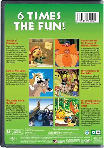 Vista 2 de Animated Friends 6-Movie Collection DVD