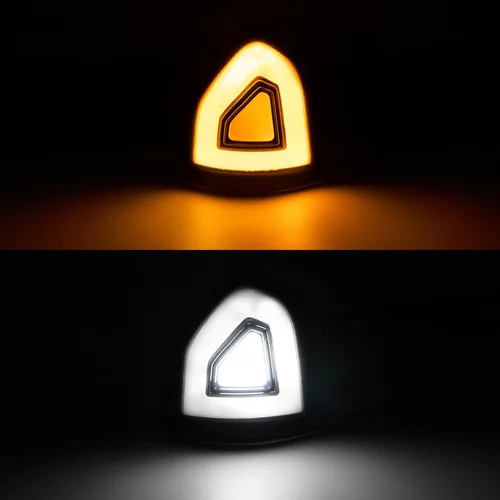 Vista 2 de Luces LED de señal de giro para espejo lateral Compatible con Ram 1500 2021-2023/para Ram 1500 Classic 2022 2023/para Ram 2500 3500 19-22 Señal