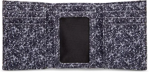 Vista 5 de Eddie Bauer Men's Fabric Trifold Wallet Money Clip RFID Protection ID Window Genuine Leather EDC