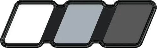 Vista 37 de Insignia tricolor - Compatible con Toy Taco, Tun y 4Run Negro con escala de grises TRI