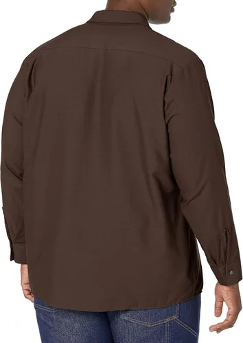 Vista 3 de Red Kap - Camisa de trabajo industrial de manga larga para hombre