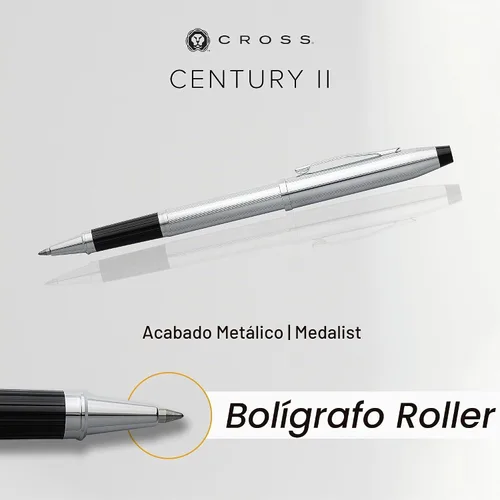 Vista 3 de Classic Century - Bolígrafo de punta Selectip, modelo cromo brillante Cromo Lustroso