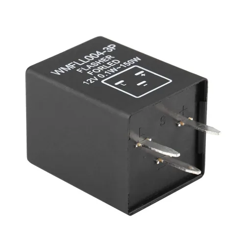 Vista 10 de SOCAL-LED LIGHTING 3-Pin CF13 JL-02 EP34 Relé intermitente LED electrónico de velocidad ajustable para bombillas de intermitente de reparación