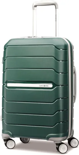 Vista 42 de Samsonite Freeform de carcasa rígida expandible con ruedas giratorias dobles, Negro