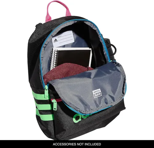 Vista 3 de adidas Classic 3S Backpack BlackScreaming Green One
