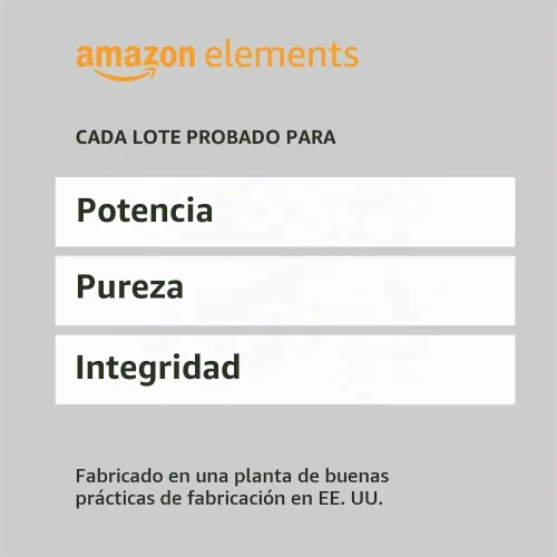 Vista 5 de Amazon Elements Probiótico para mujeres de 50 mil millones de CFU por porción, vegetariano, apoya la salud del tracto urinario y vaginal, 60 cápsulas