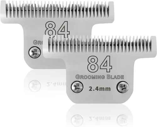 Vista 36 de Juego de cuchillas desmontables negras para perros compatibles con Andis Negro