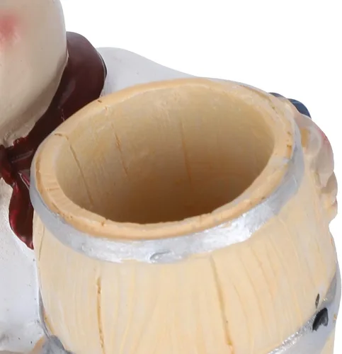 Vista 8 de Figura de chef, hermoso y práctico soporte para palillos de dientes, para encimera de cocina