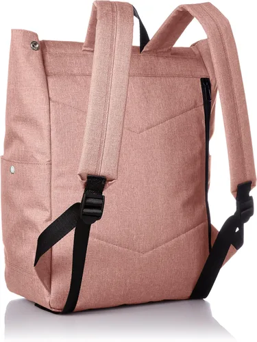 Vista 2 de anello() Mochila con solapa para mujer, Bule, Nude pink