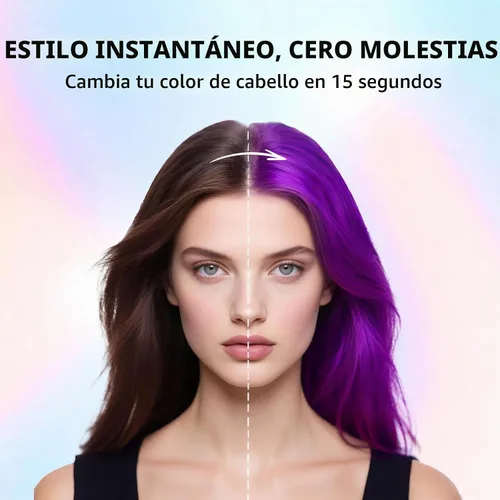Vista 2 de Sevich Spray de color temporal para el cabello, rojo, tinte lavable
