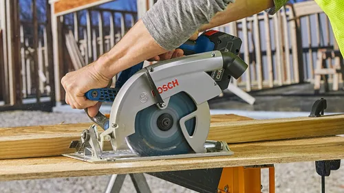 Vista 8 de BOSCH GKS18V-26LN PROFACTOR™ 18V 7-1/4 In. Hoja izquierda Sierra circular (herramienta desnuda)