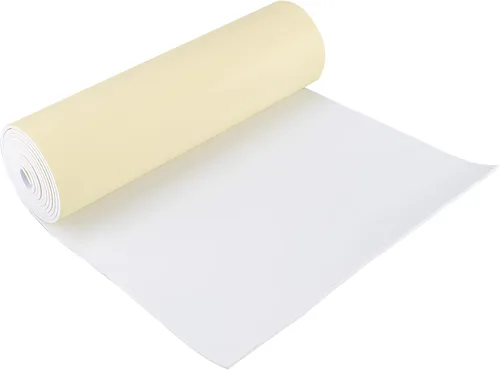 Vista 13 de BENECREAT Rollo de espuma EVA autoadhesivo de 0.039 in de grosor, 78.7 x 11.8 pulgadas, hoja acolchada de espuma negra para proteger muebles