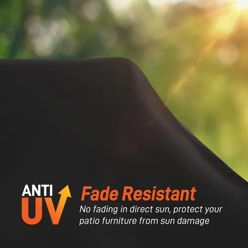 Vista 4 de Arcedo Funda para Silla de Descanso de Exterior Paquete de 2, Funda Impermeable para Muebles de Patio para Piscina y Playa Exterior, Protección
