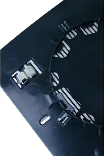 Vista 6 de Espejo lateral térmico de reemplazo con cristal izquierdo para conductor compatible con Dodge Ram 1500 2500 3500 2009 2010 2011 2012 2013 2014 2015