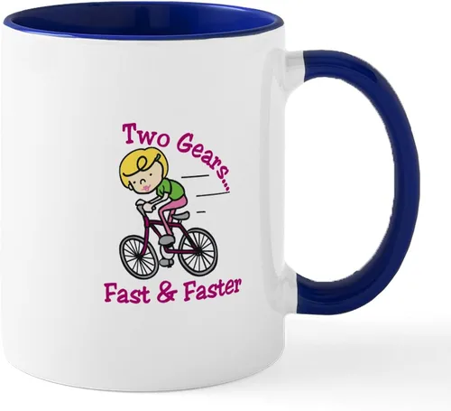 Vista 14 de CafePress Bicycle Bike Riding 11 Oz Ceramic Mug 11 oz (325 ml) Ceramic Coffee Mug
