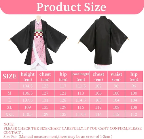 Vista 2 de Anime Theme Cosplay Costumes Kimono Outfits Anime Convention Halloween Full Set for Women