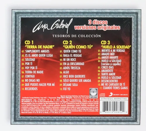 Vista 2 de Tesoros De Coleccion: Ana Gabriel