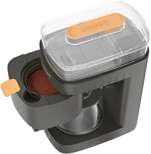 Vista 5 de Cuisinart Soho - Cafetera de 5 tazas, 800 vatios, color negro, DCC-5BK