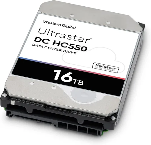 Vista 5 de Western Digital DC HC550 18TB 512MB SATA Ultra SE NP3 Negro