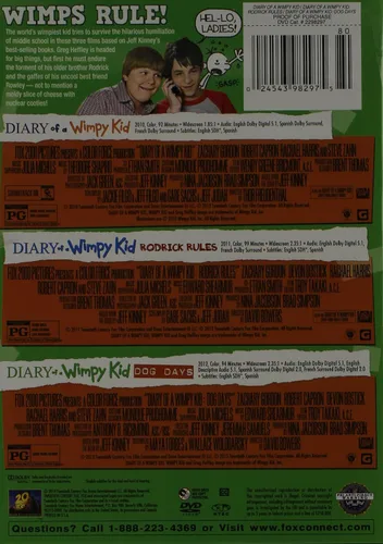 Vista 2 de Diary of a Wimpy Kid 1, 2 & 3