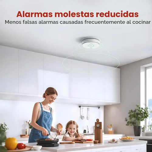 Vista 6 de Siterlink - Detector de humo y monóxido de carbono (1 unidad)