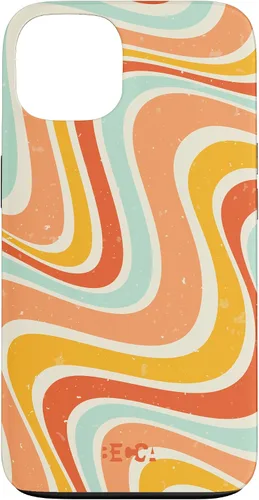 Vista 7 de Retro Groovy Liquid Swirl Hippie 70's 80's Psychedelic Phone Case para iPhone 17