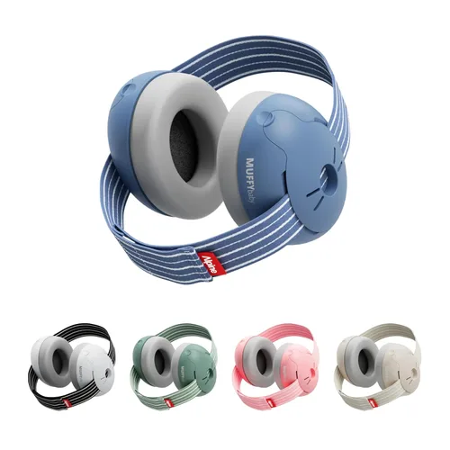 Vista 13 de Alpine Muffy - Protección de oídos para bebés y niños pequeños de hasta 36 meses, certificado CE y ANSI, orejeras con reducción de ruido, cómodos