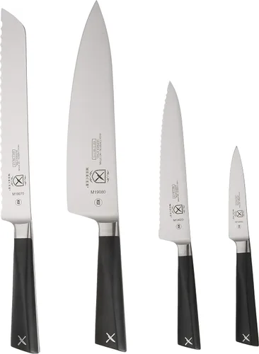 Vista 2 de Mercer Culinary Züm - Juego de cuchillos forjados con tablero magnético (5 piezas)