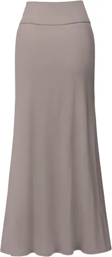 Vista 4 de Hybrid & Company Falda maxi versátil plegable sobre la cintura para mujer