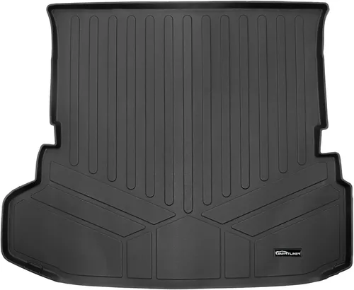 Vista 35 de SMARTLINER Juego de alfombrillas de piso de ajuste personalizado de 3 filas para Honda Pilot 2009-2015