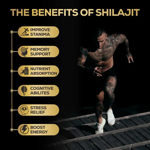 Vista 5 de Alcami - Resina Shilajit del Himalaya de alta calidad, grado dorado de alta potencia para hombres y mujeres, 100 porciones, más de 85 minerales