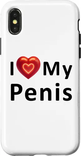 Vista 5 de Funda para iPhone 16 I Love My Penis I Heart My Penis para el día de San Valentín