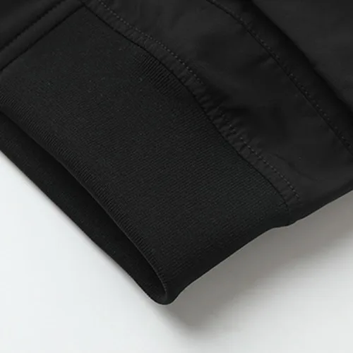 Vista 5 de XYGJZ Chaqueta bomber para hombre, chaqueta militar resistente al viento con múltiples bolsillos