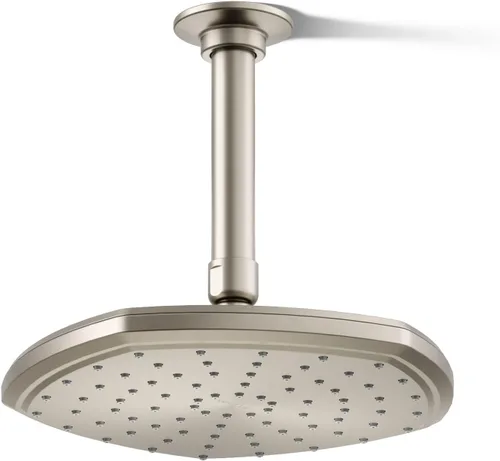 Vista 22 de Kohler 27051-SN Occasion® Cabezal de lluvia de una sola función de 8", 2.5 gpm, níquel pulido Níquel pulido vibrante