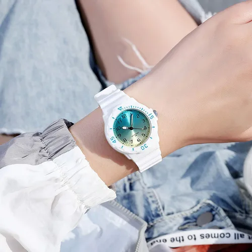 Vista 3 de findtime Relojes para mujer, estilo enfermera, reloj de pulsera 5ATM, impermeable, analógico, de cuarzo, para mujer, diseño simple, fácil de leer