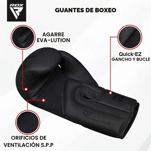 Vista 2 de RDX Guantes de boxeo Sparring Muay Thai Pro Training, Maya Hide Leather, Kickboxing Heavy Punching Bag Focus Mitts Pads Double End Ball Trainout