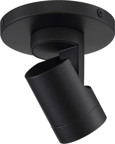 Vista 4 de Nuvo Lighting 62/1105 - Foco de techo y pared con monopunto LED ajustable, 12 W, color negro