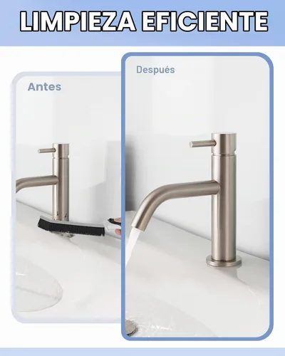 Vista 4 de Cleangor Cepillos de limpieza de grietas, cepillo de limpieza para espacios pequeños difíciles de alcanzar, artículos esenciales para el hogar Negro