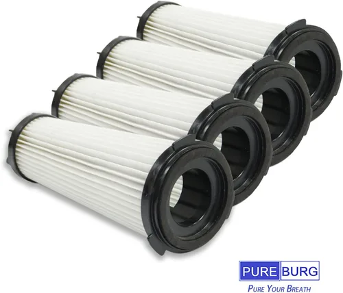 Vista 6 de PUREBURG 2KE2110000 Filtros de repuesto compatibles con aspiradoras Hoover C2401 C2401010 2-KE2110000, paquete de 4 unidades de limpieza de polvo