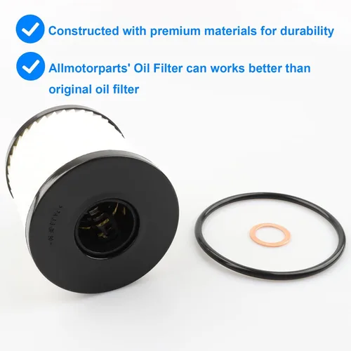 Vista 4 de Filtro de aceite, repuesto 11427622446 compatible con Mini Cooper y Mini Cooper S - Mini Cooper 2007-2015, Mini Cooper Countryman 2011-2016, Mini